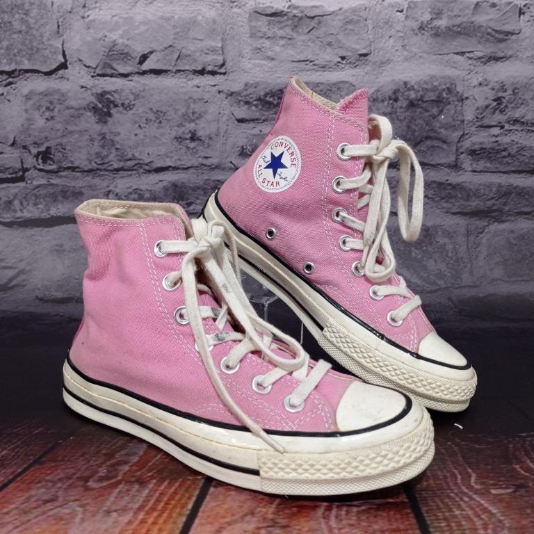 pink 70s converse