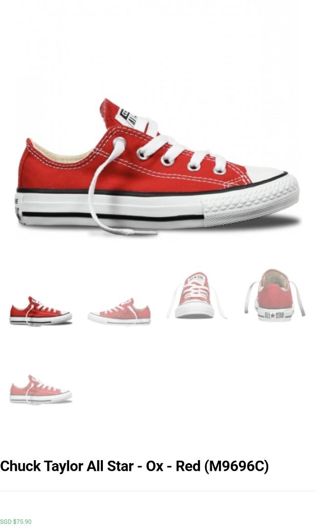 Red chuck taylor converse cheap