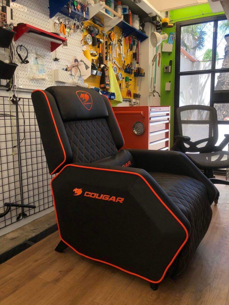 Cougar ranger Gaming sofa Chair, Furniture & Home Living, Furniture, Chairs  on Carousell