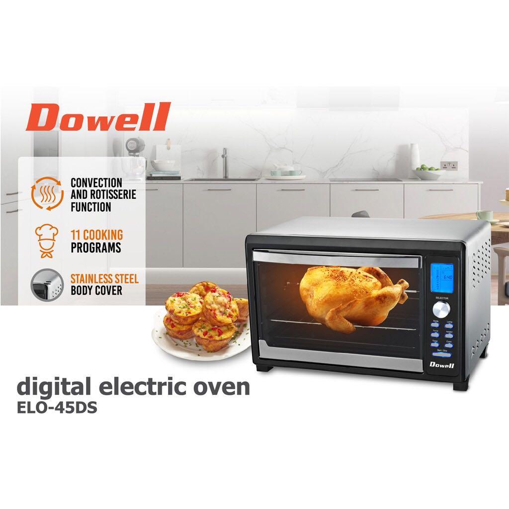 Dowell Electric Oven 45DS TV Home Appliances Kitchen