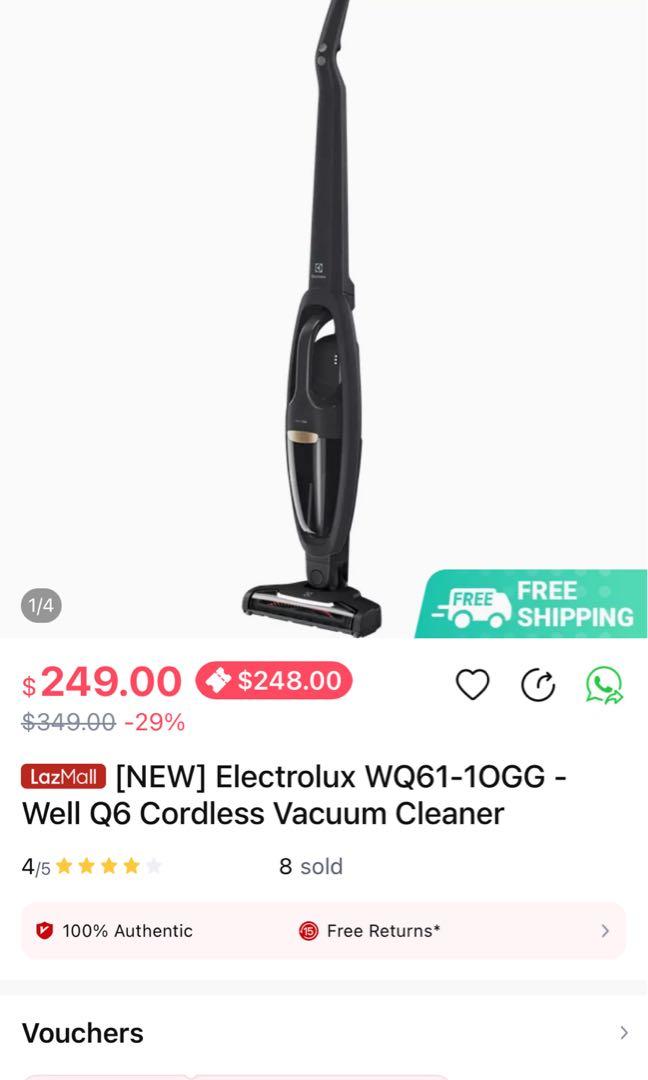 Electrolux WQ61-10GG 18V cordless Stick 