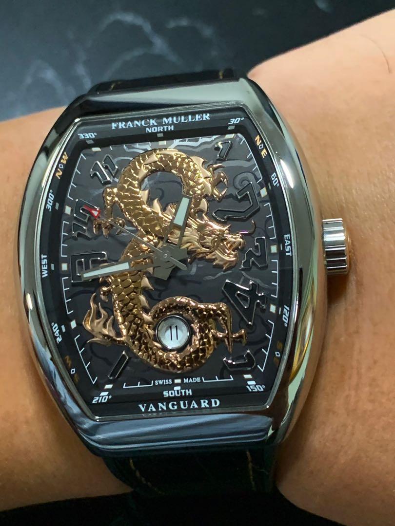 Franck Muller 88 pieces ONLY Limited Edition Gold Dragon Vanguard