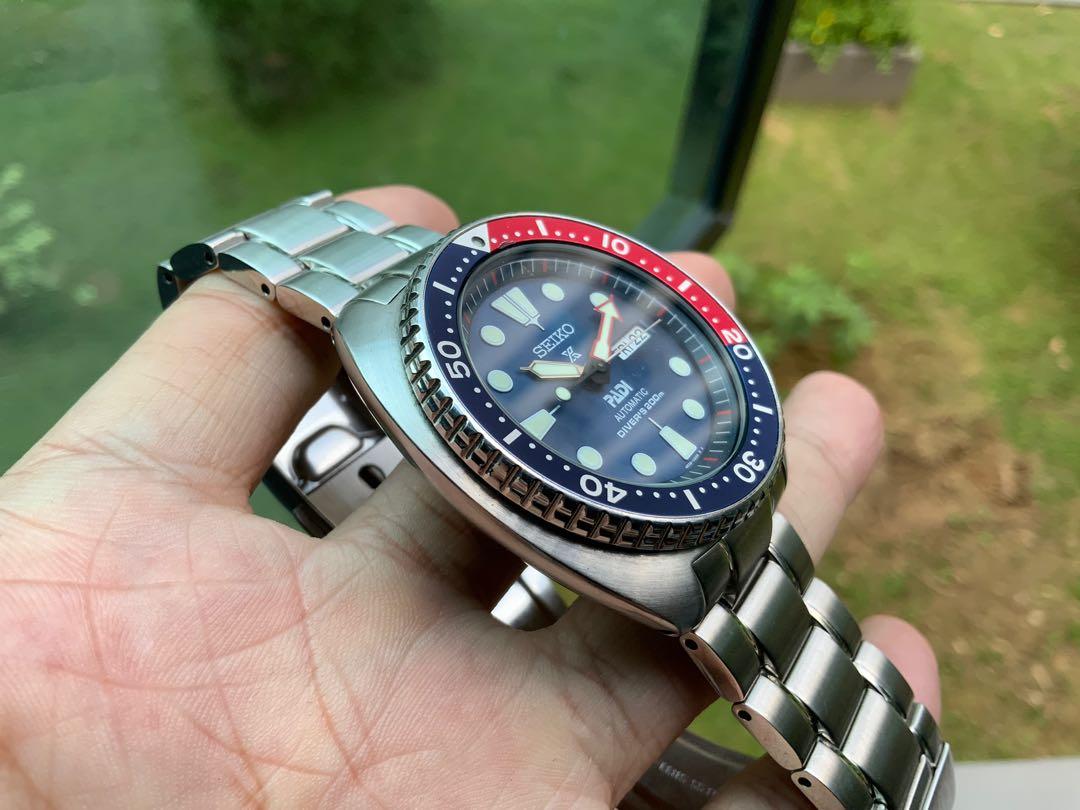 Full Set Seiko Padi Turtle SRPA21 SRPA21K1 Luxury Watches on