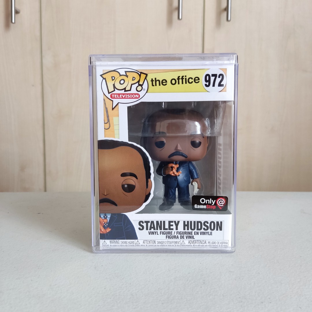 Funko Pop The Office Stanley Hudson with Pretzel 972 Vinyl Figure