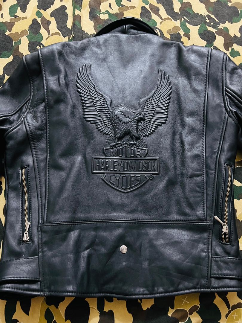 Harley Davidson Leather Jacket Men s Fashion Coats Jackets and