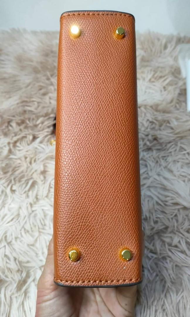 Hermes Mini Kelly Brown Real Leather [TheFabSource TFS22LC], Women's  Fashion, Bags & Wallets, Cross-body Bags on Carousell