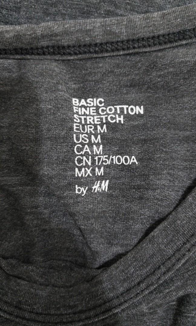 H&m basic fine cotton stretch clearance