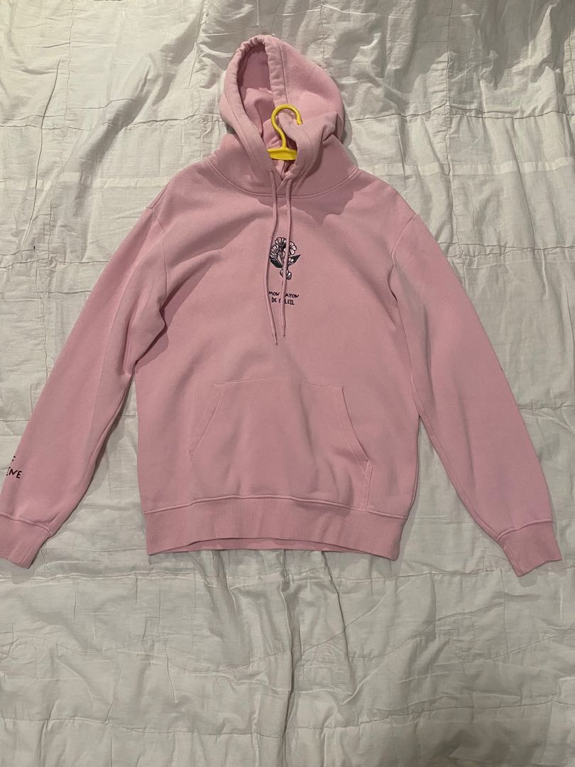 H & m pink hoodie online