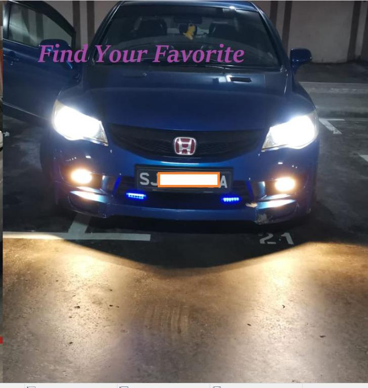 Honda Civic FD4 model N1S CSP Y19 LED HB4(a.k.a 9006) Headlight bulb ...