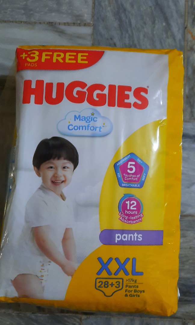 Huggies Diaper XXL, Babies & Kids, Bathing & Changing, Diapers & Baby