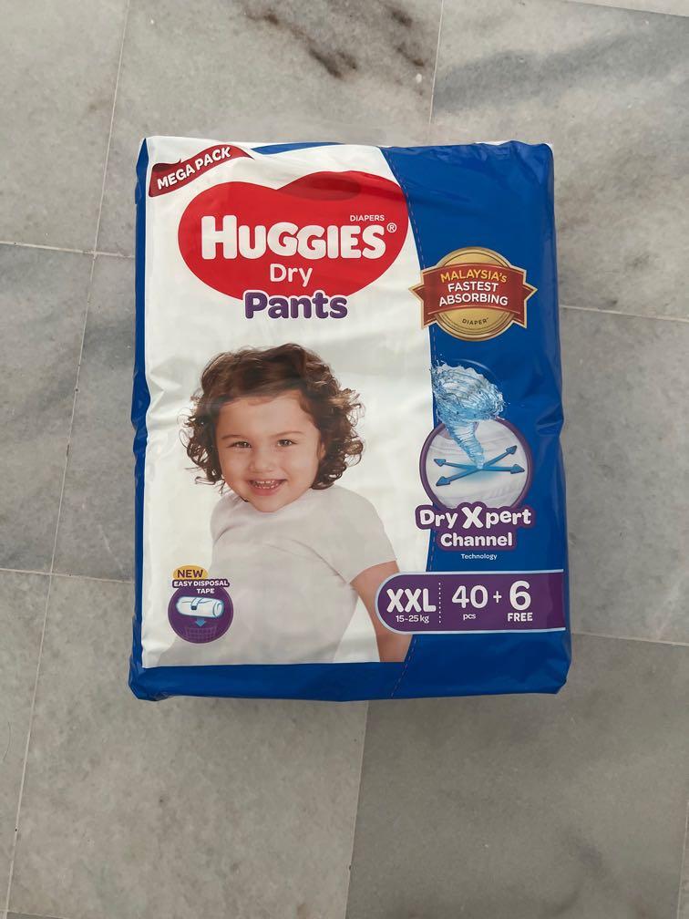 Huggies Skin Care Diaper Pants - XXL, 34 pcs