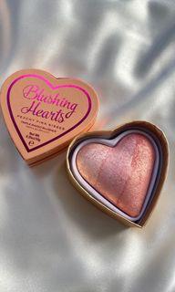 I heart revolution- blushing hearts (peachy pink kisses) 心心胭脂