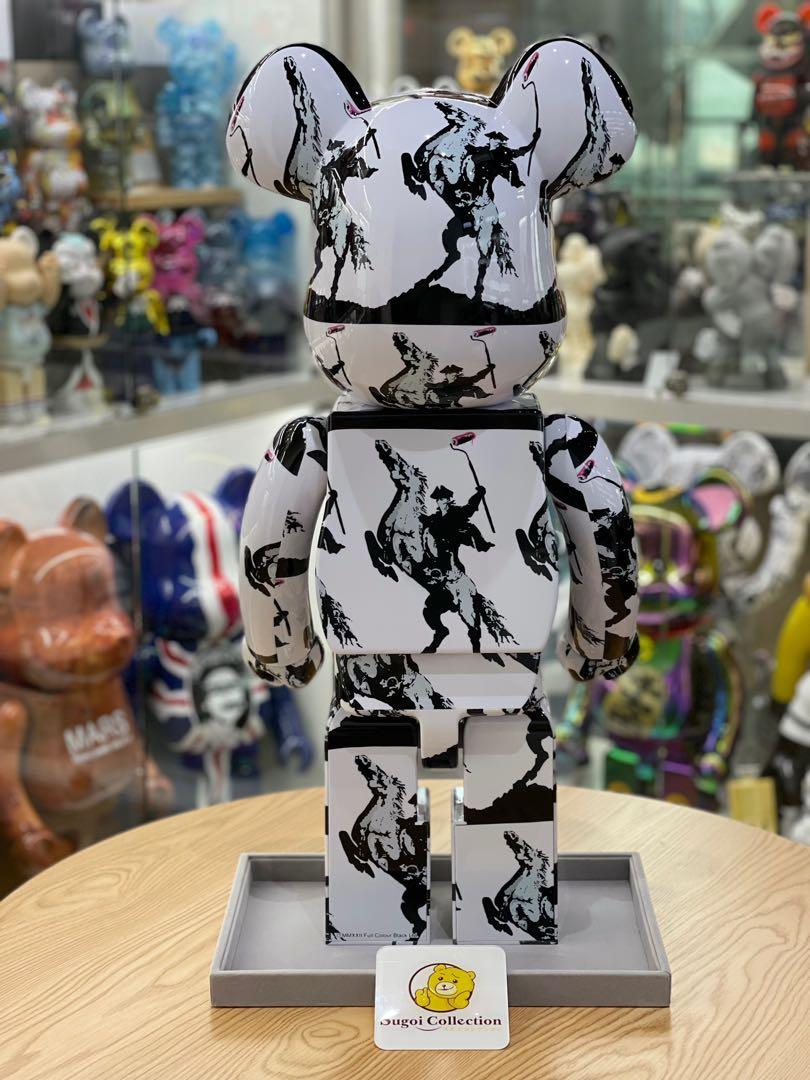 In Stock] BE@RBRICK x Banksy Highwayman 1000% bearbrick brandalism