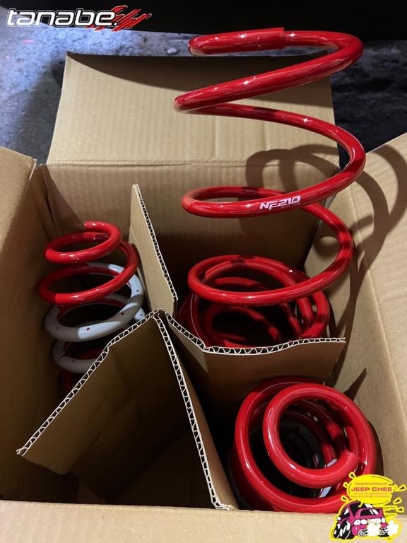 Toyota CHR Tanabe NF210 Lowering Springs, Car Accessories, Accessories ...