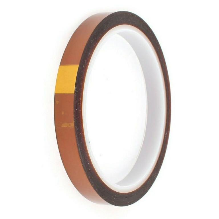 1 Roll Kapton tape High Temperature Resistant 12mm*100ft 