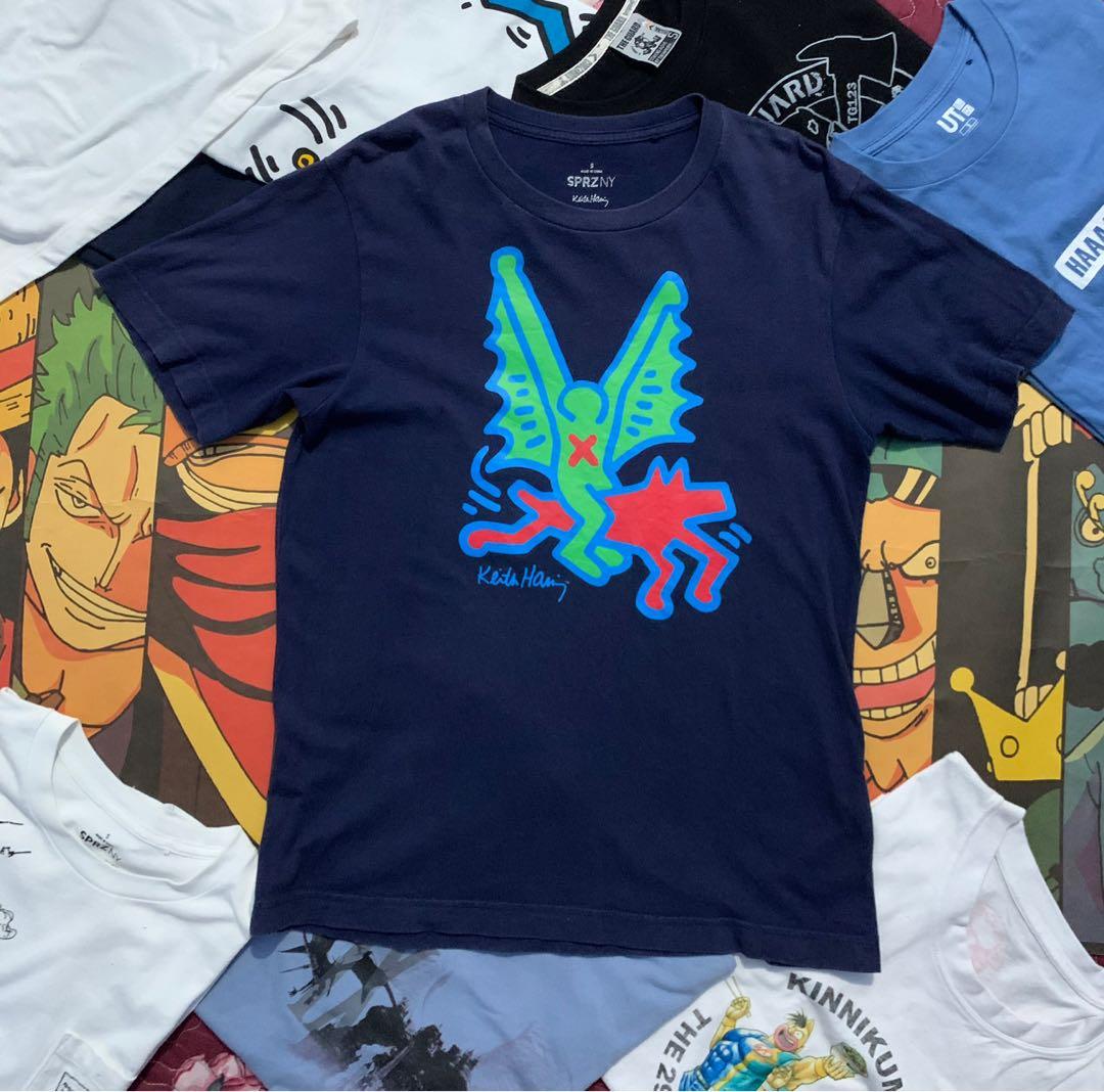 Keith Haring X Uniqlo, Men's Fashion, Tops & Sets, Tshirts & Polo ...