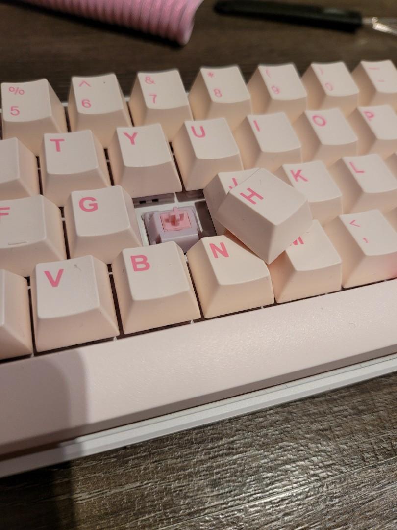 Thic Thock Marshmallow custom keyboard, 電腦＆科技, 電腦周邊及配件, 電腦鍵盤及相關產品