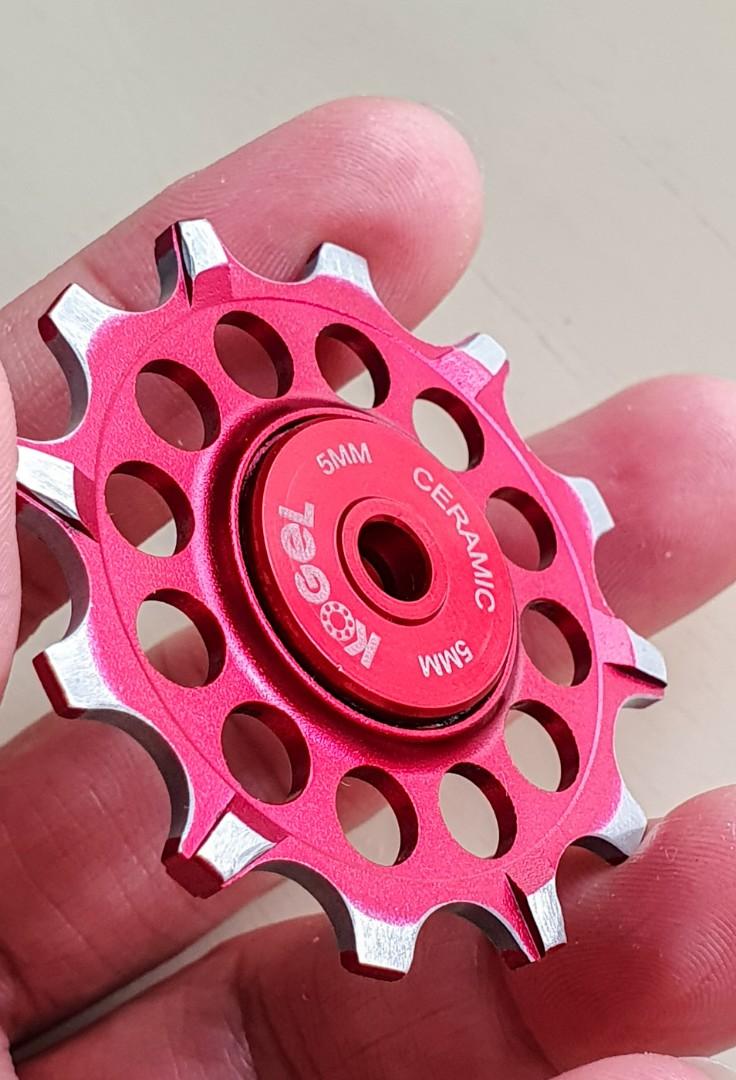 KOGEL 12/12T Oversized Derailleur Pulleys with Ceramic Bearings (Ori