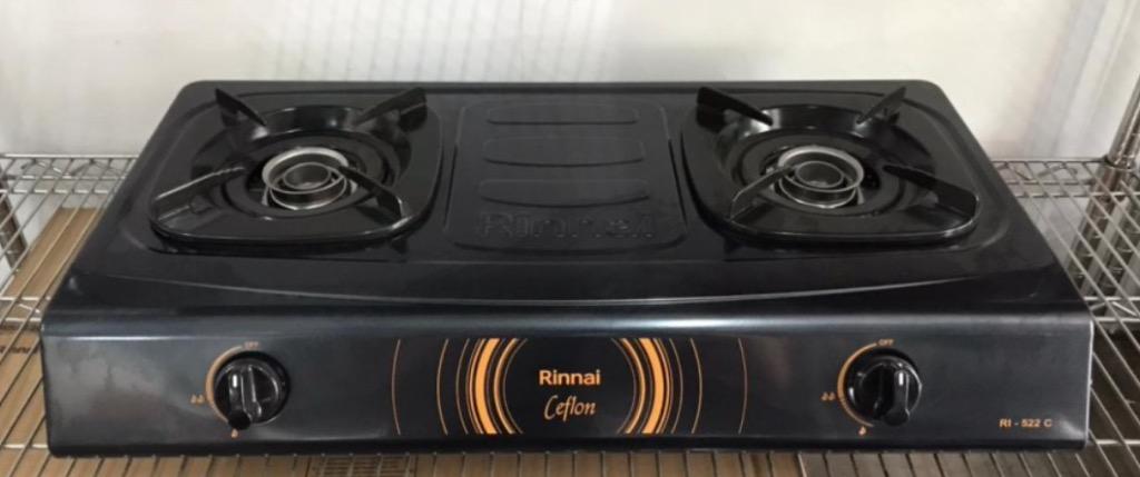 Kompor Gas 2 Tungku Rinnai RI-522C, Kitchen u0026 Appliances di Carousell