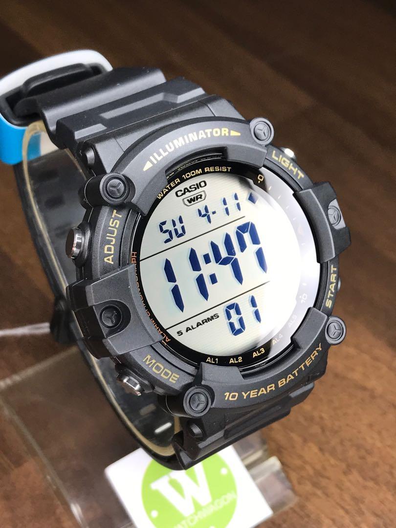 ??Latest Casio AE-1500WHX-1A Extra Large Display and Extra Long Band  Perfect for