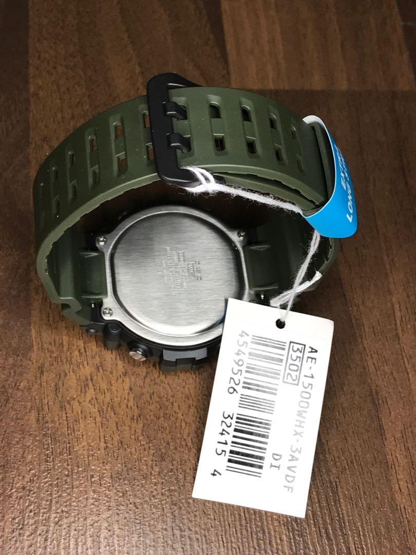 casio ae 1500 whx
