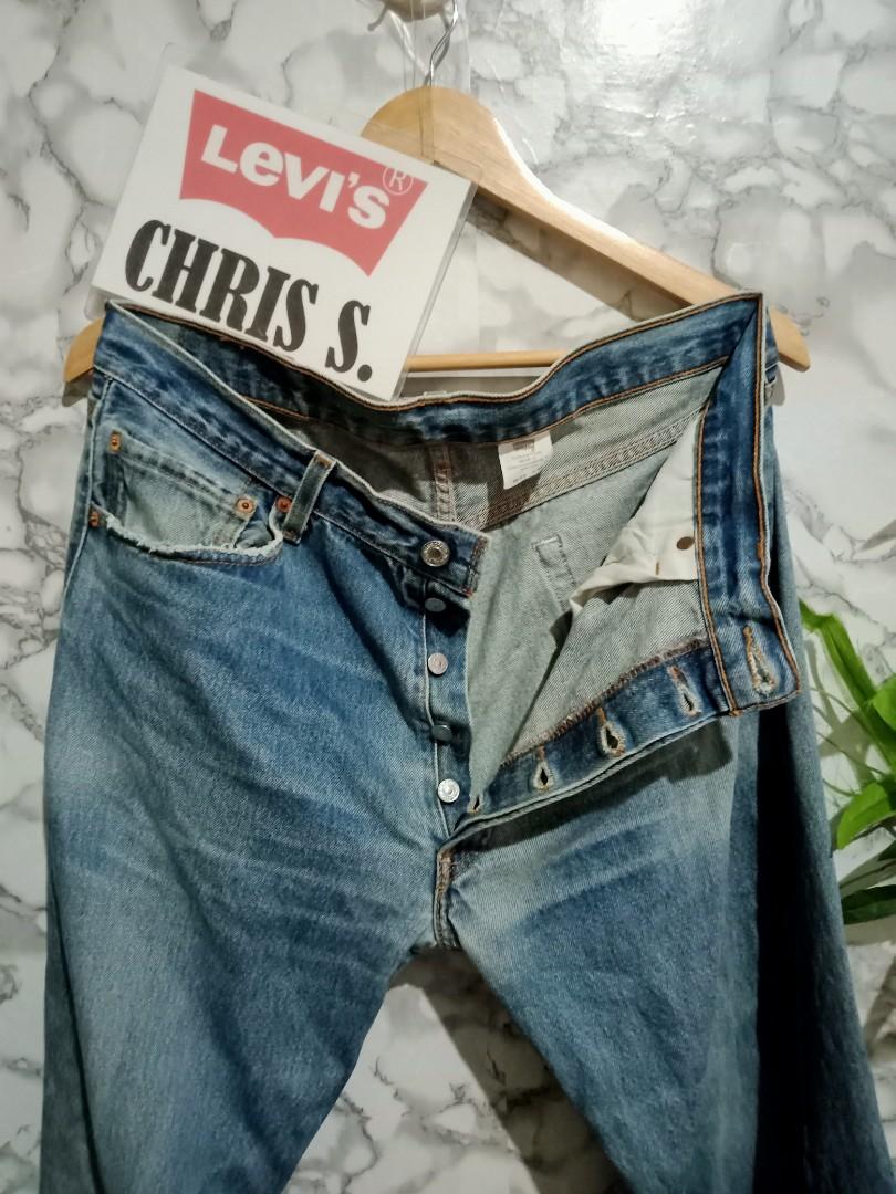 Levis 501XX Size 36 Made in Dominican Republic Actual Waist is 35