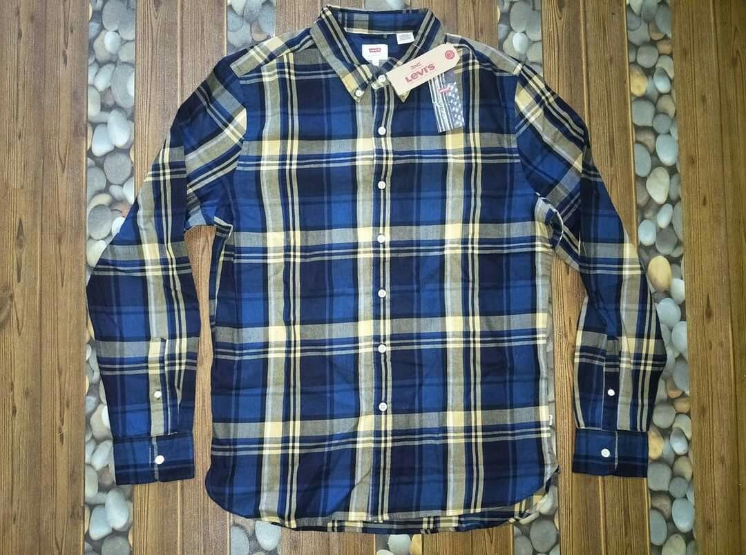 LEVIS FLANNEL SHIRT LONG SLEEVE 