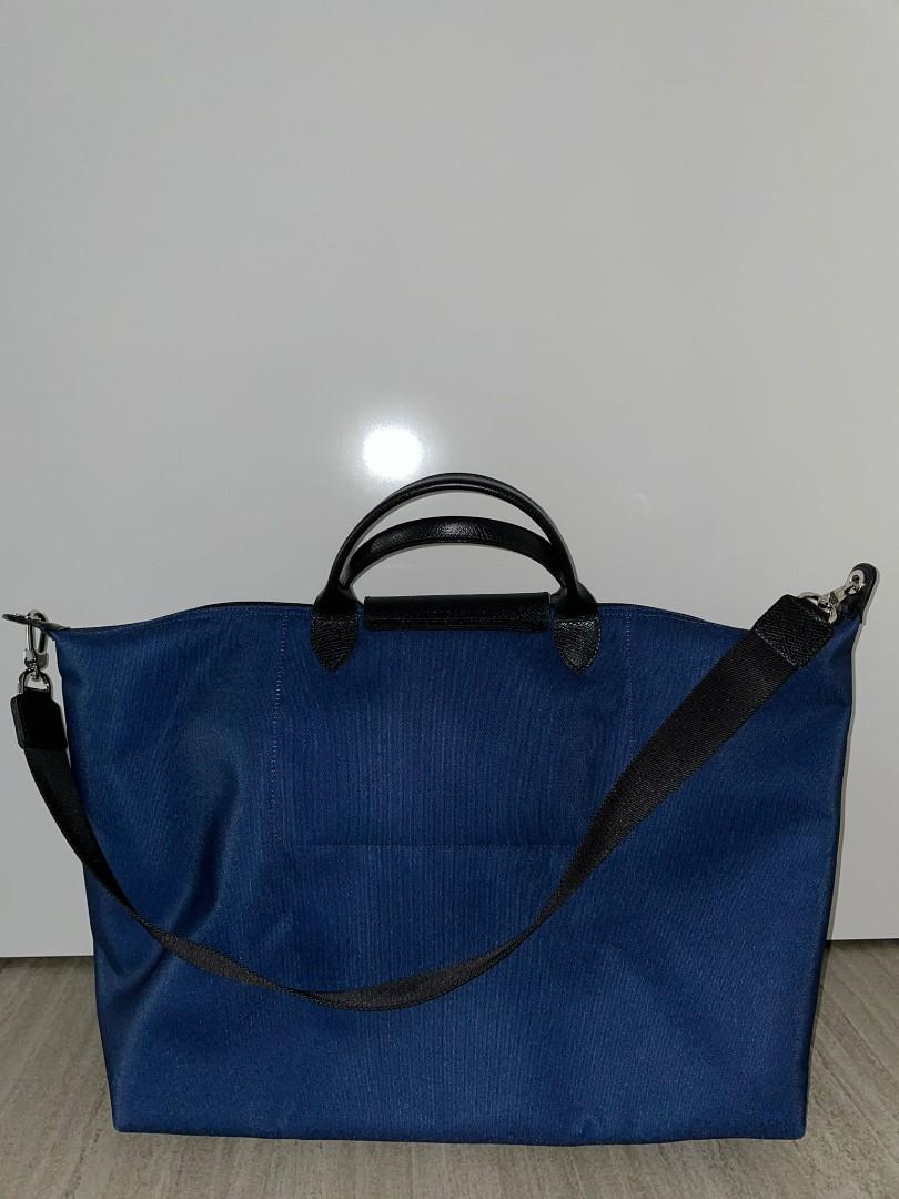 Le Pliage Original Travel bag expandable Black - Recycled canvas  (L1911089001)