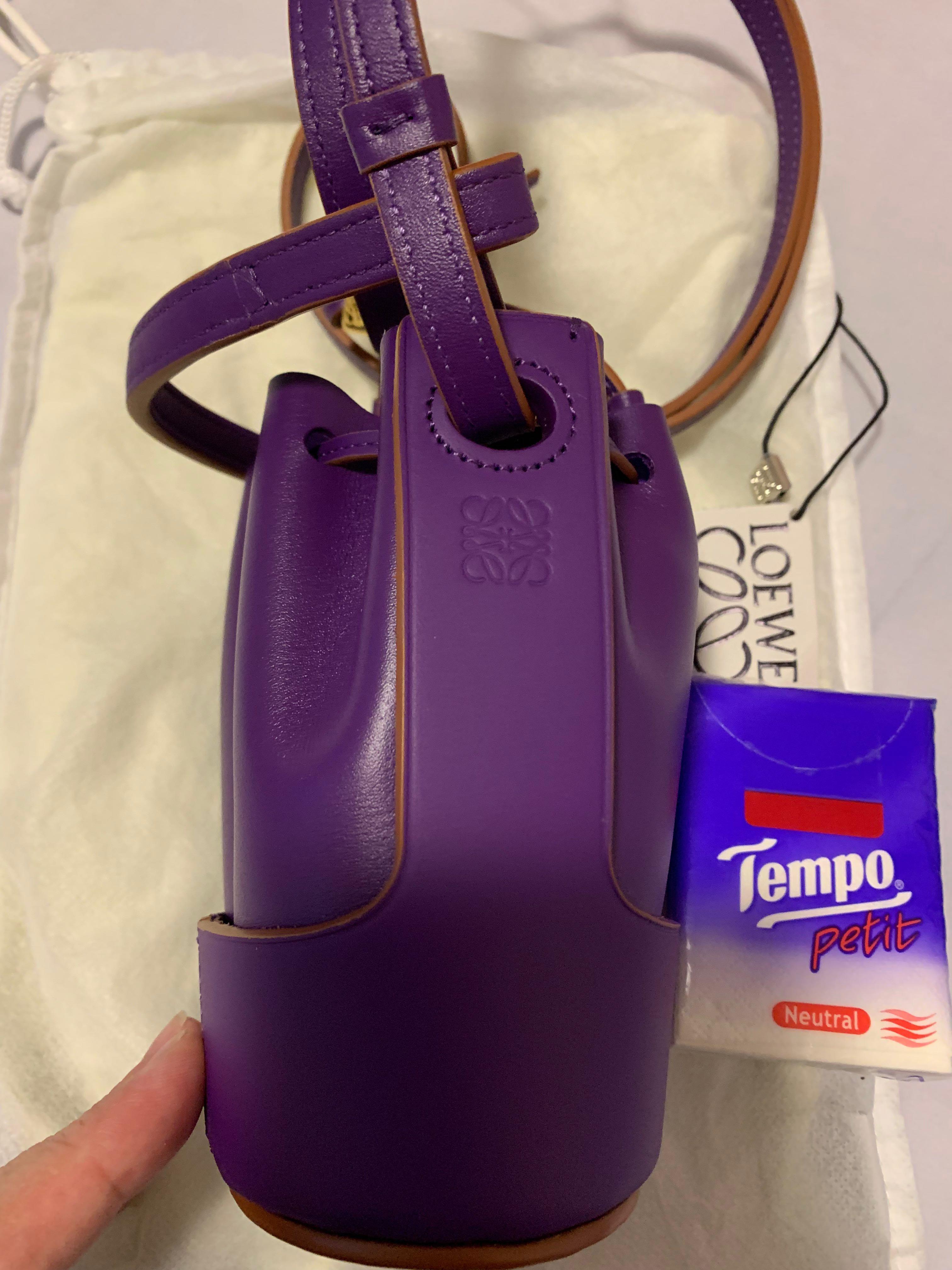 LOEWE Balloon Nano Bag Purple, 女裝, 手袋及銀包, 多用途袋- Carousell