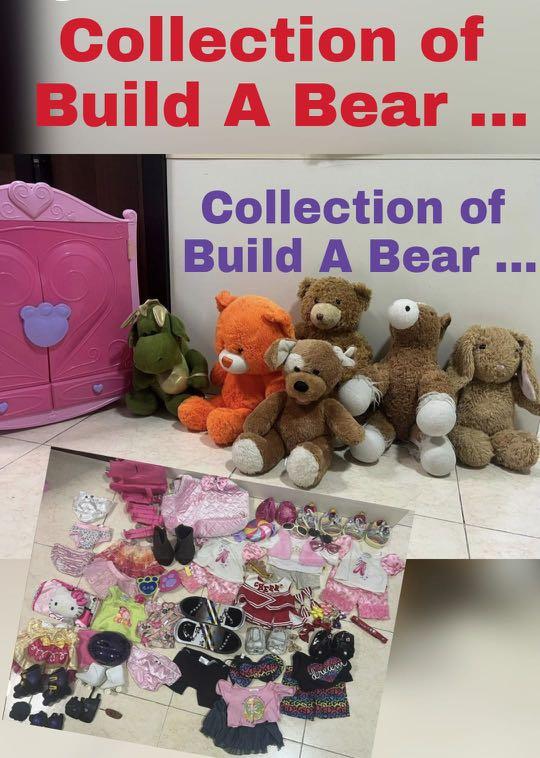 build a bear plushies