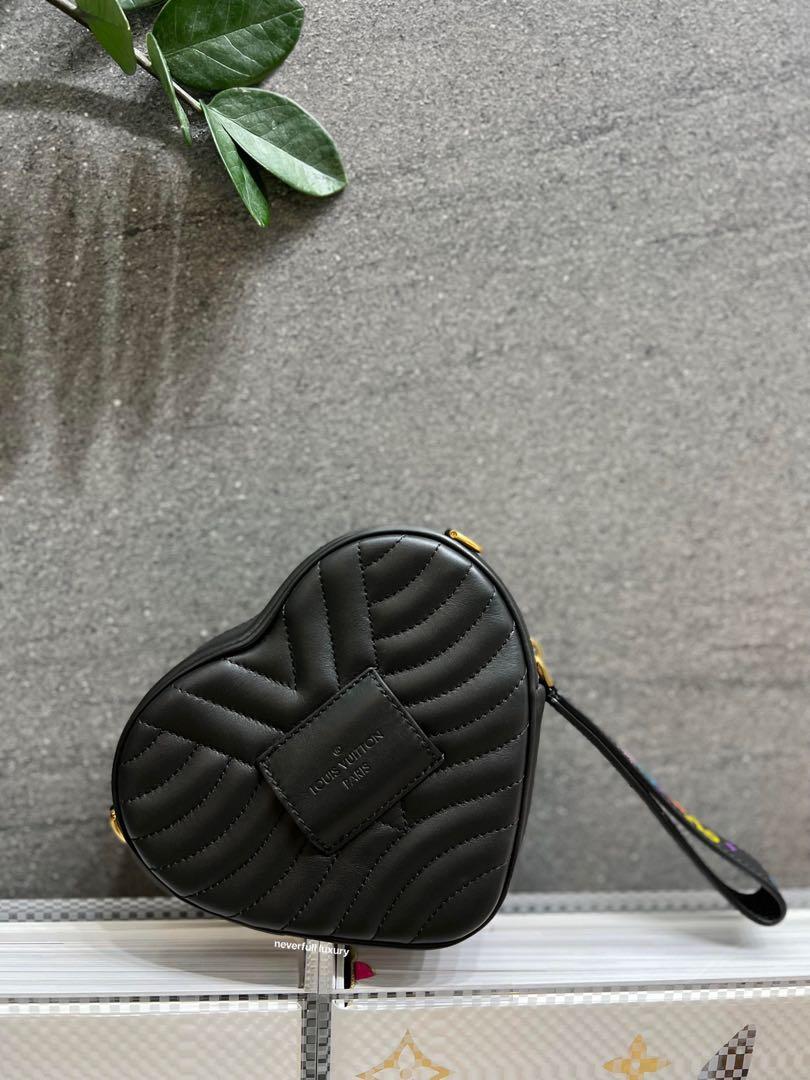 Louis Vuitton Coeur New Wave Heart Bag Calfskin Black GHW