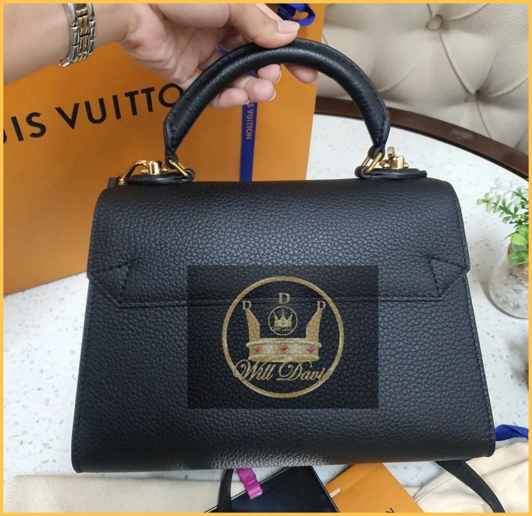 Louis Vuitton Twist One Handle Taurillon Black Leather PM Bag(With Twilly  Freebie)👜, Luxury, Bags & Wallets on Carousell