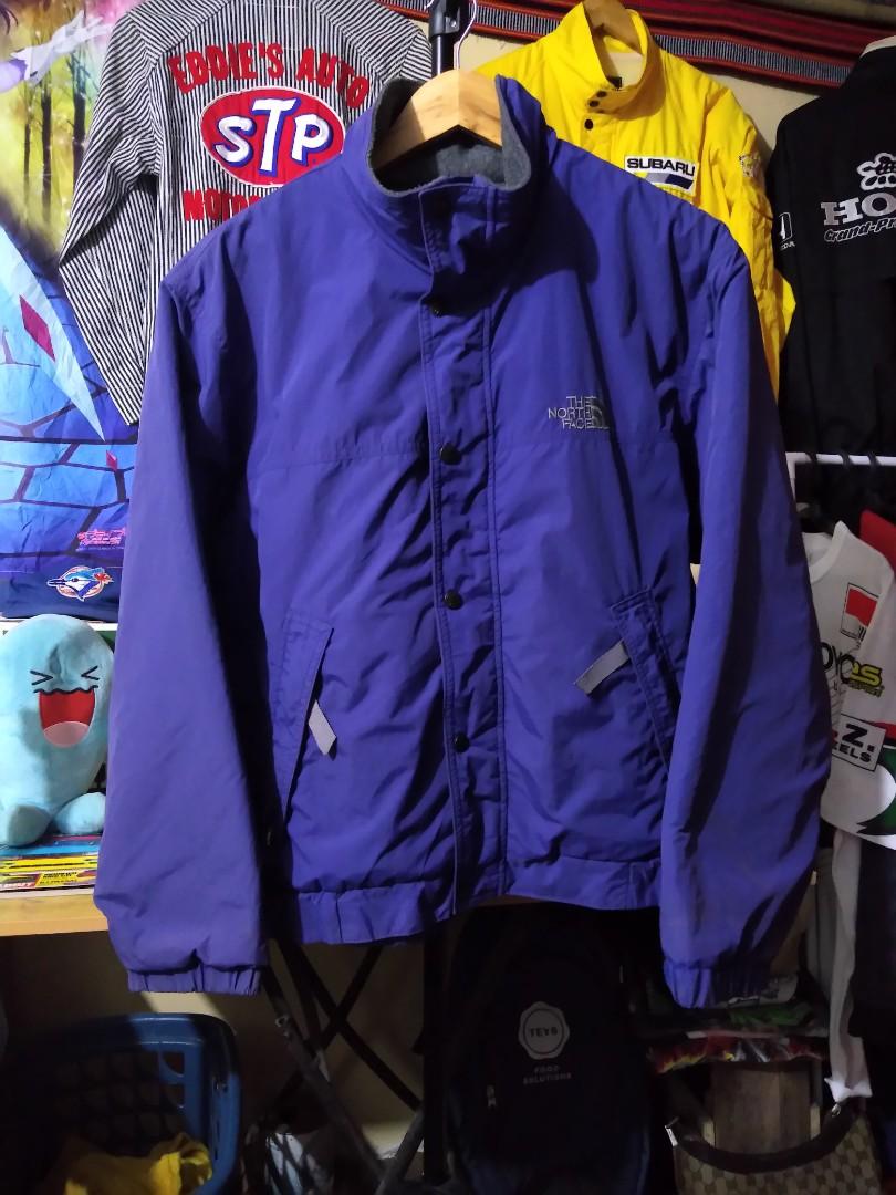 north face fleece lined windbreaker