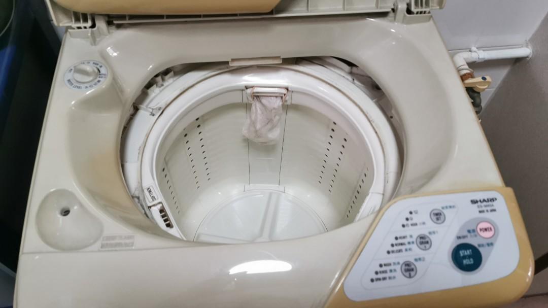 Made in Japan Sharp ESM45A top loading washing machine, TV & Home