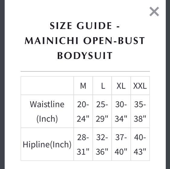 Mainichi Open-Bust Panty Bodysuit - MAINICHI