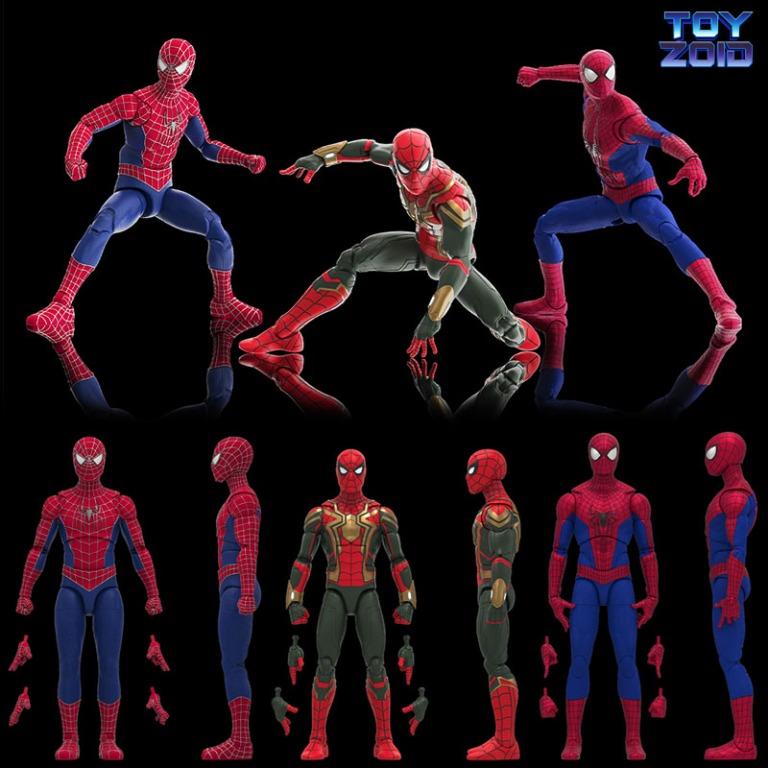 Marvel Legends Spider-Man No Way Home 3 Pack, Hobbies & Toys, Toys & Games  on Carousell