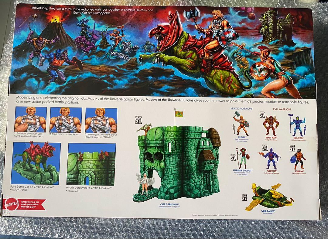 MASTERS OF THE Universe Origins Skeletor MOTU Mattel Toys Figurine