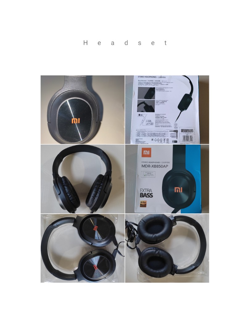 MI STEREO HEADPHONES MDR XB850AP