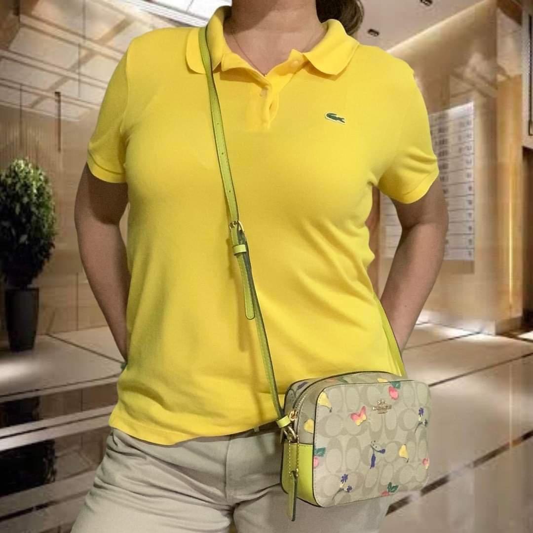 Mini Camera Bag In Signature Canvas With Dreamy Veggie Print, Luxury