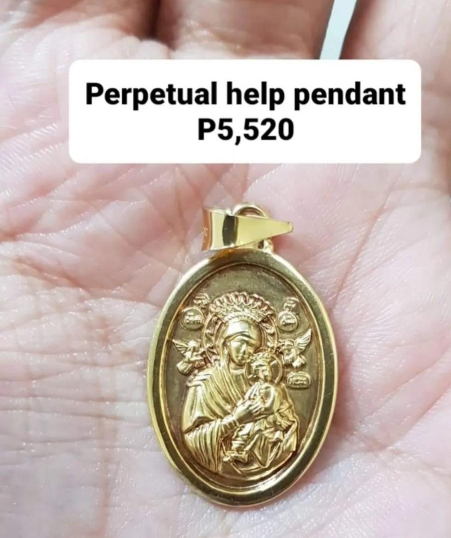 Mother of perpetual help pendant 18k Women s Fashion Jewelry
