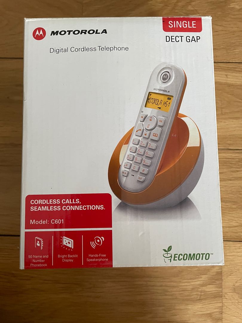 Motorola C601 Digital Cordless Telephone, Mobile Phones & Gadgets
