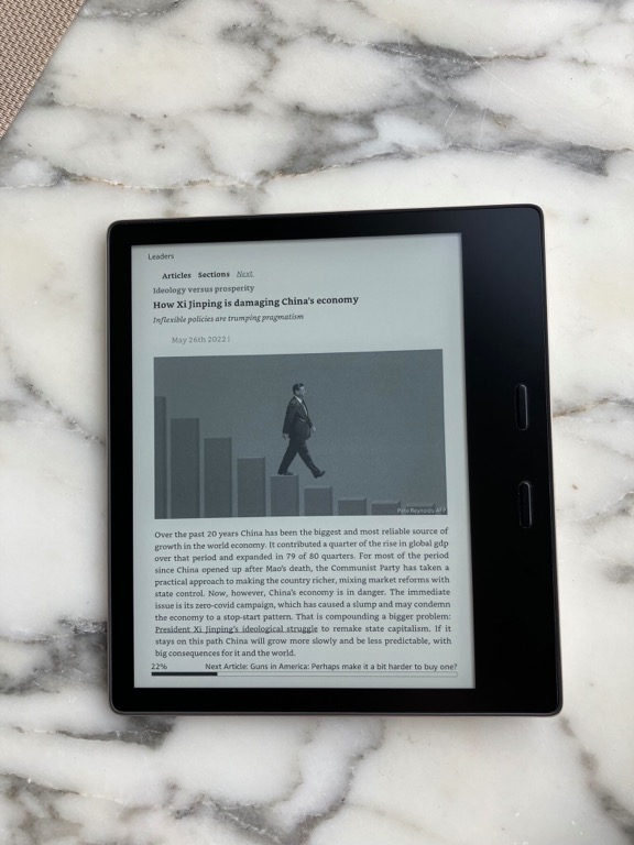 ( 原價USD 349.99) Amazon Kindle Oasis 亞馬遜旗艦閱讀器7吋電子 