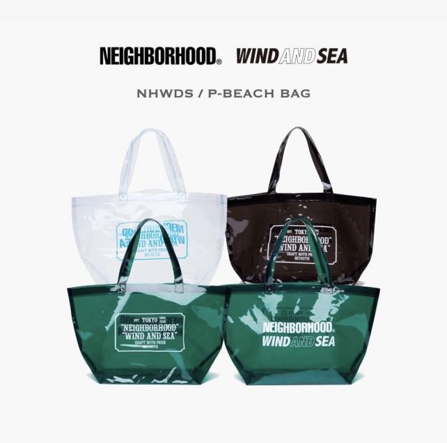 即完売】WIND AND SEA ネイバーフッド P-BEACH BAG - トートバッグ