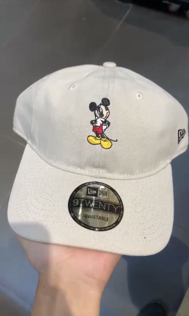 New era cap Mickey Mouse, Fesyen Pria 