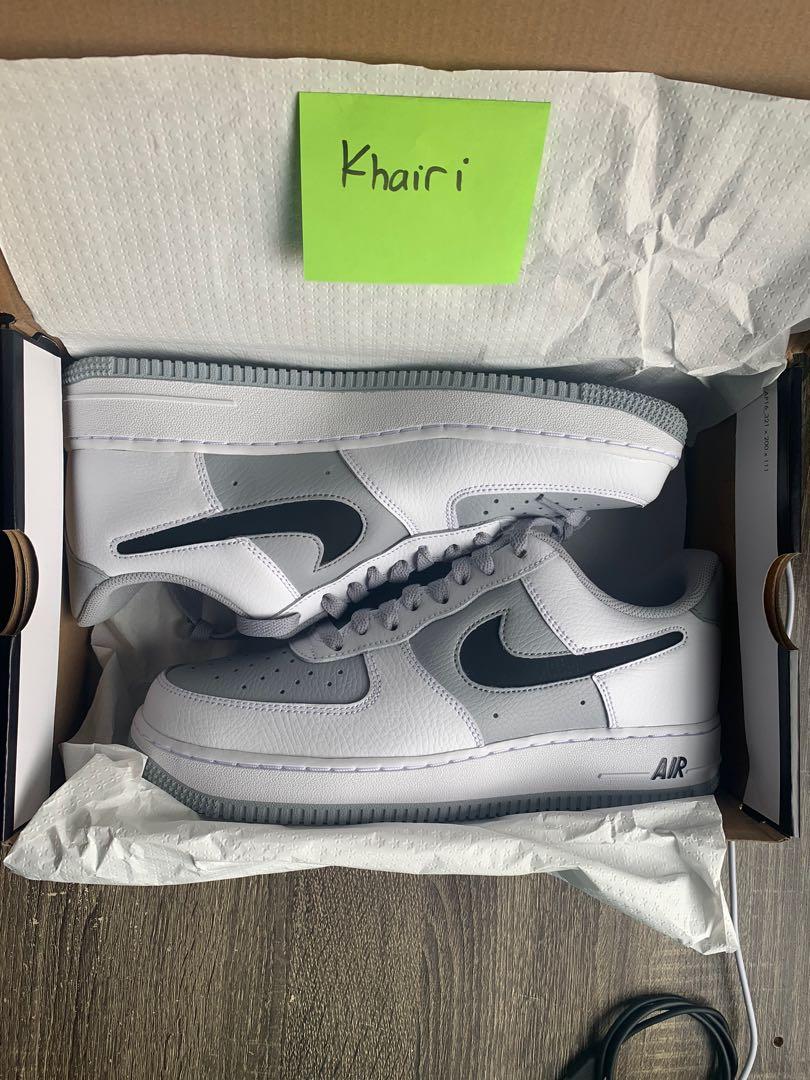 Nike Air Force 1 White grey Wolf grey