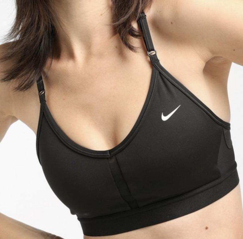 Nike front strap mesh sports bra size L, Women's Fashion, Activewear on  Carousell