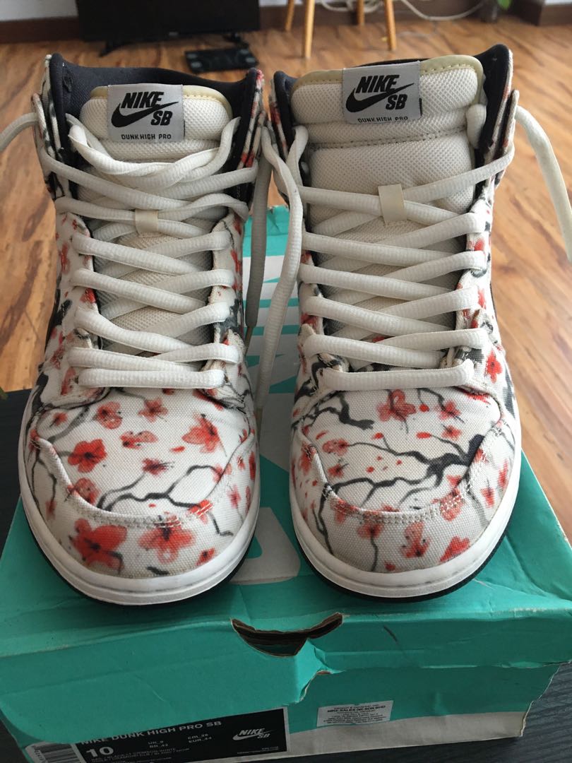 Extranjero tijeras sonrojo Nike SB Dunk Cherry Blossom, Men's Fashion, Footwear, Sneakers on Carousell