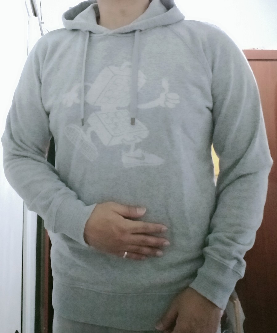 Nike Vintage Made in Egypt Second Hoodie, Fesyen Pria, Pakaian , Baju