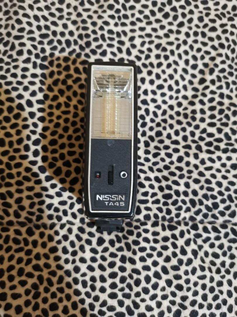 Nissin TA45 Thyristor (Category: Flashes) located in San Juan City. Submitted by kame_house (Listing ID 1172706682, Image 1). Description: Vintage item Computer Camera Flash In working condition Clean battery terminal Unit only.