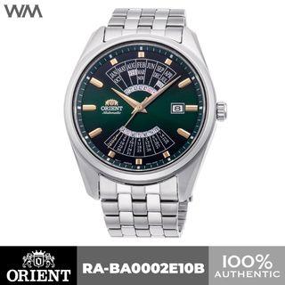 Orient Multi Year Calendar Green Dial Stainless Steel Automatic Watch RA-BA0002E10B